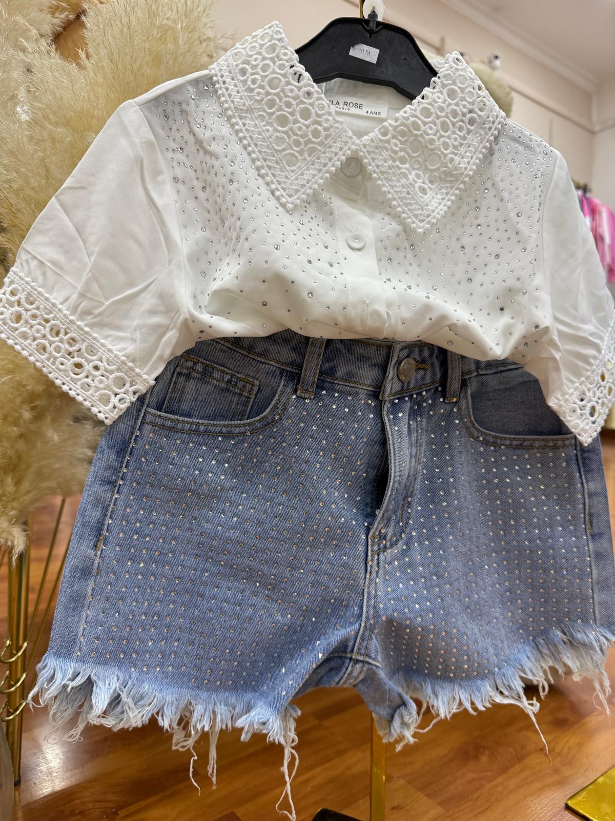 Camicia in pizzo