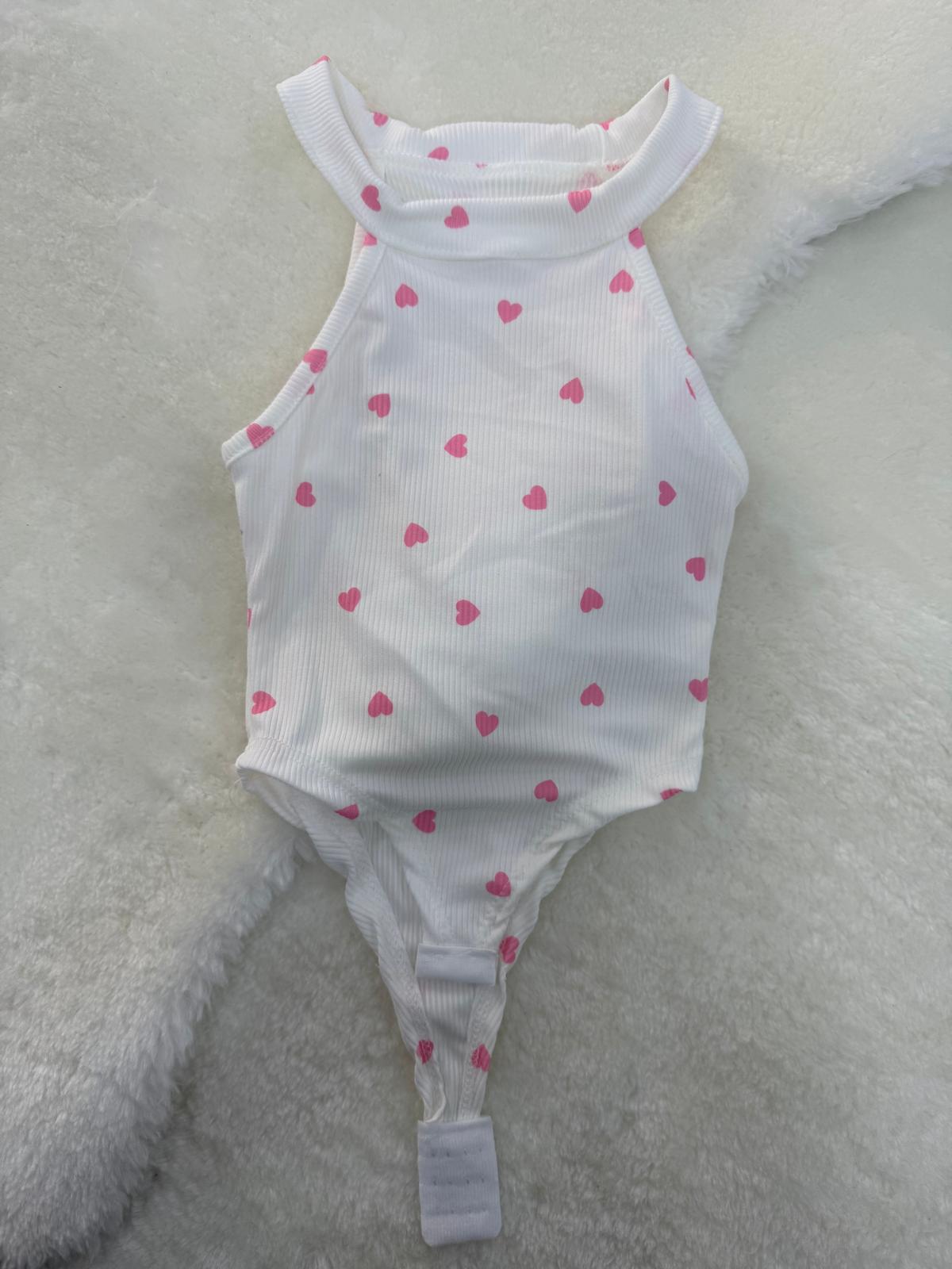 Body con cuoricini