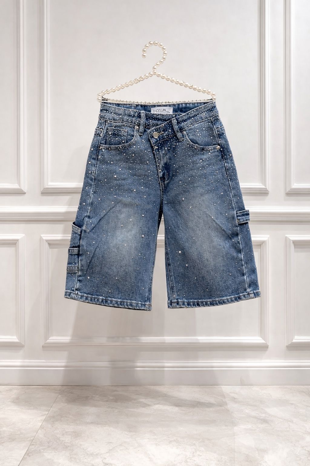 Bermuda brillantinato