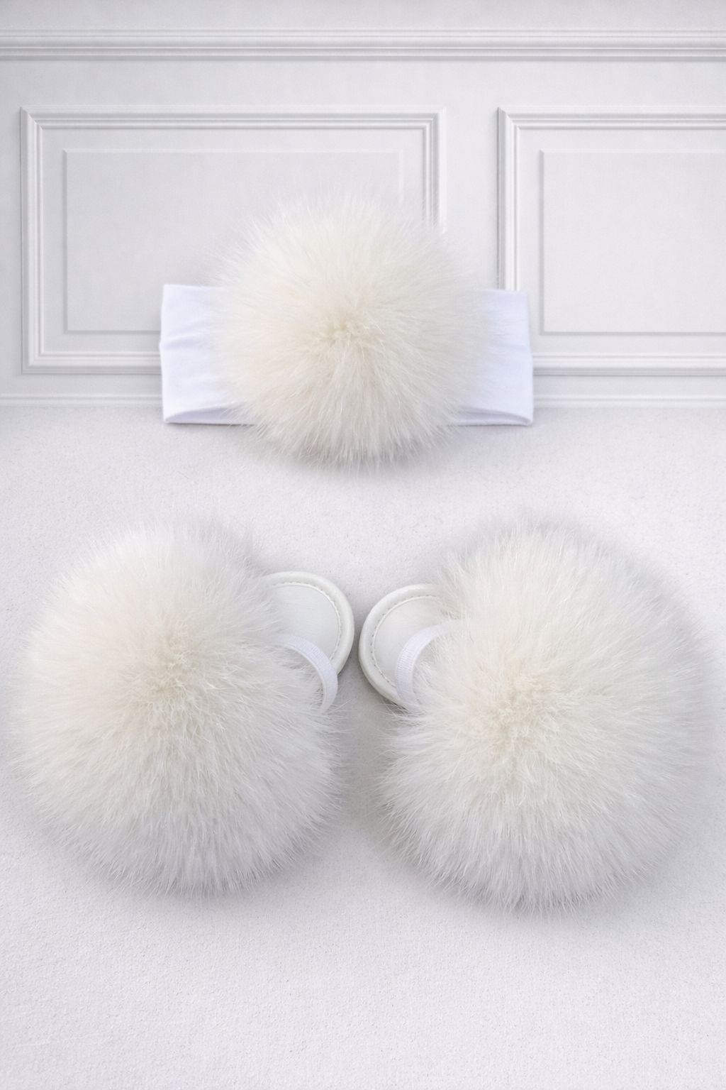 Scarpe in vera volpe