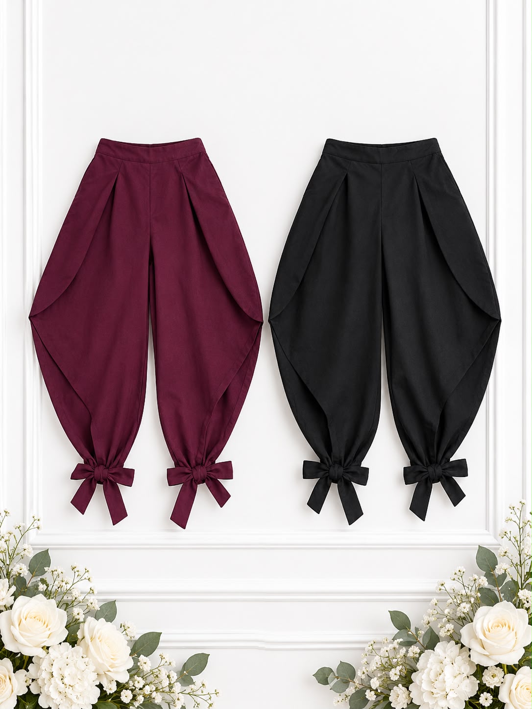 Pantalone fiocco
