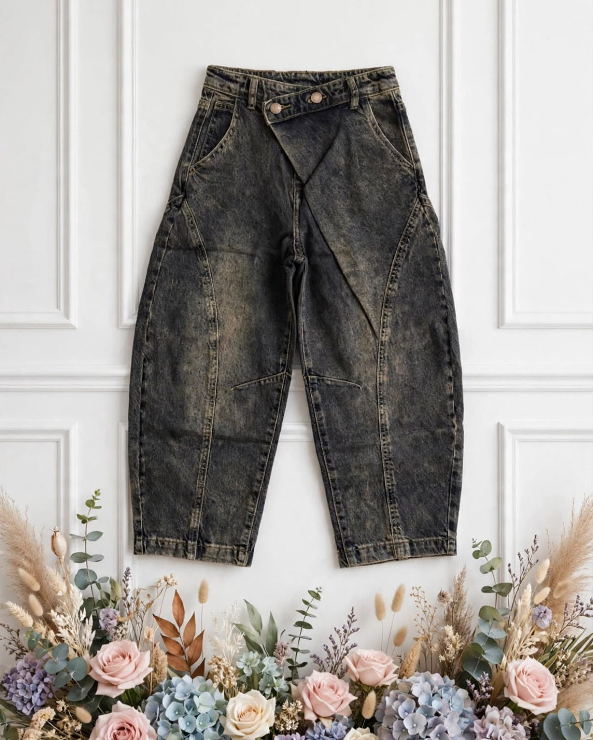 JEANS DOPPIO BOTTONE