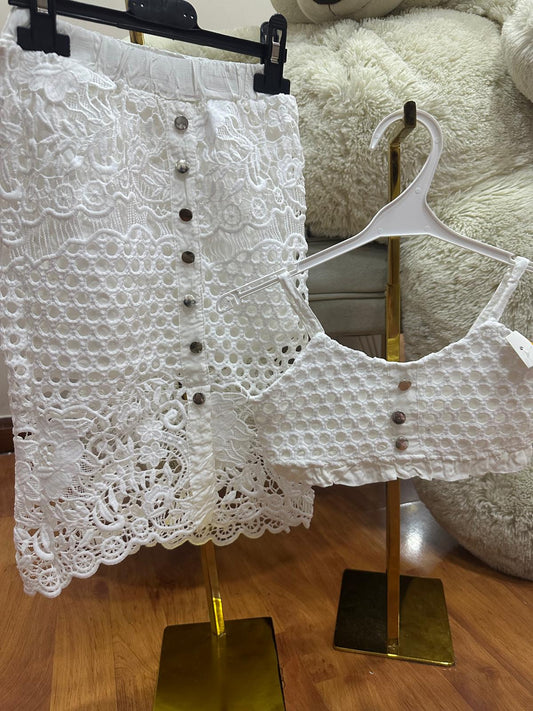 Coordinato macramè