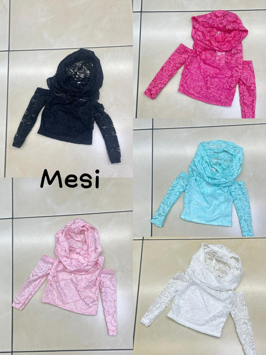 Maglietta in pizzo