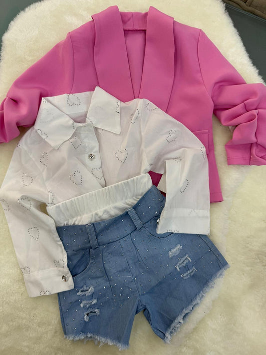 pantaloncino jeans