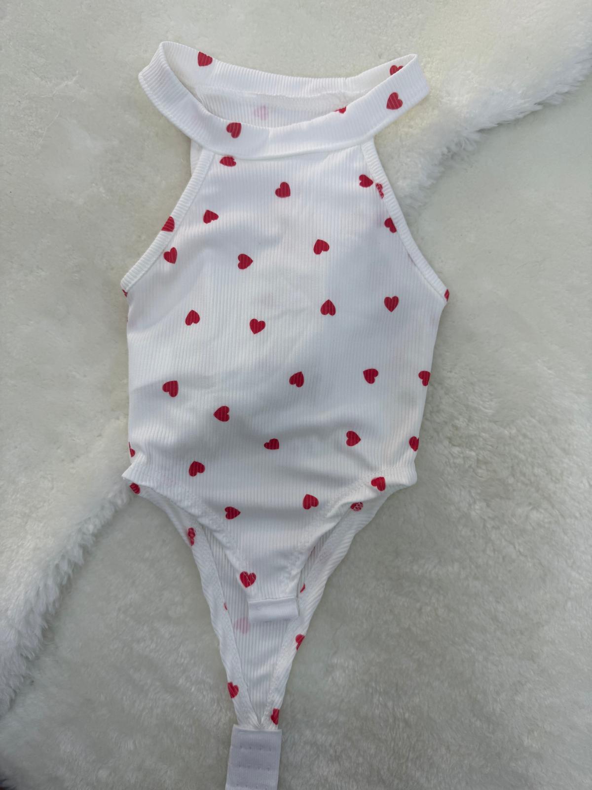 Body con cuoricini