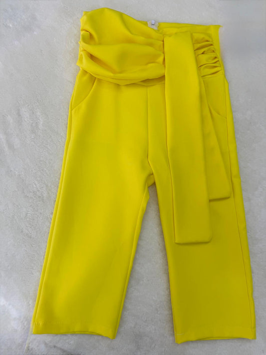 Pantalone con fascia
