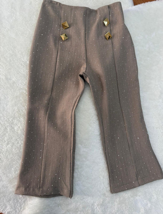 Pantalone brillantinato
