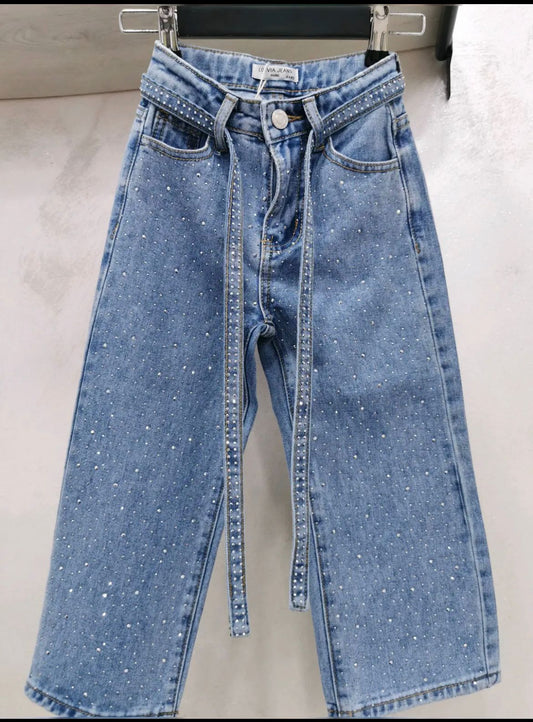 jeans brillantini