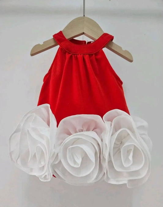 Vestito con rose