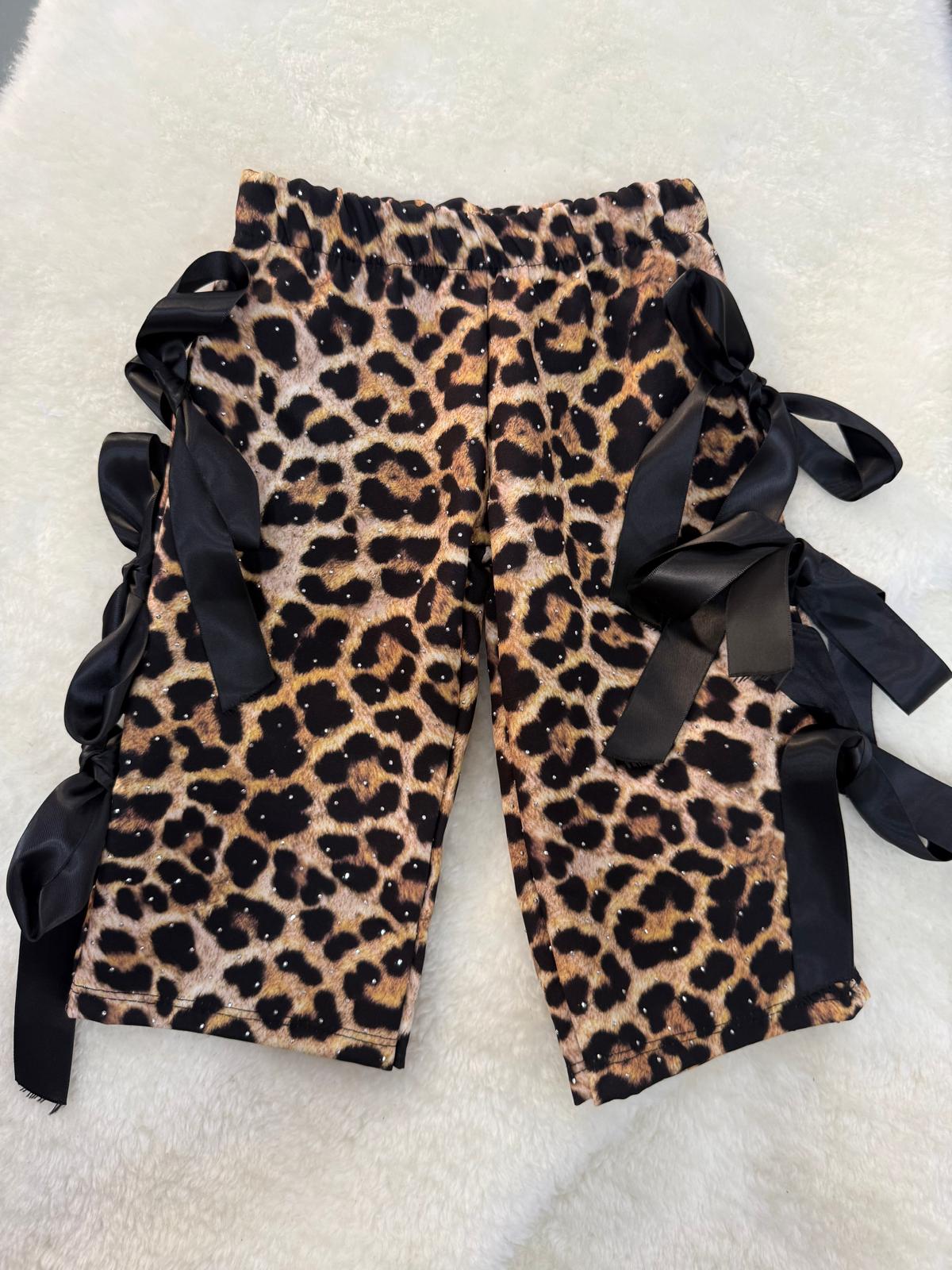 Pantalone leopardato