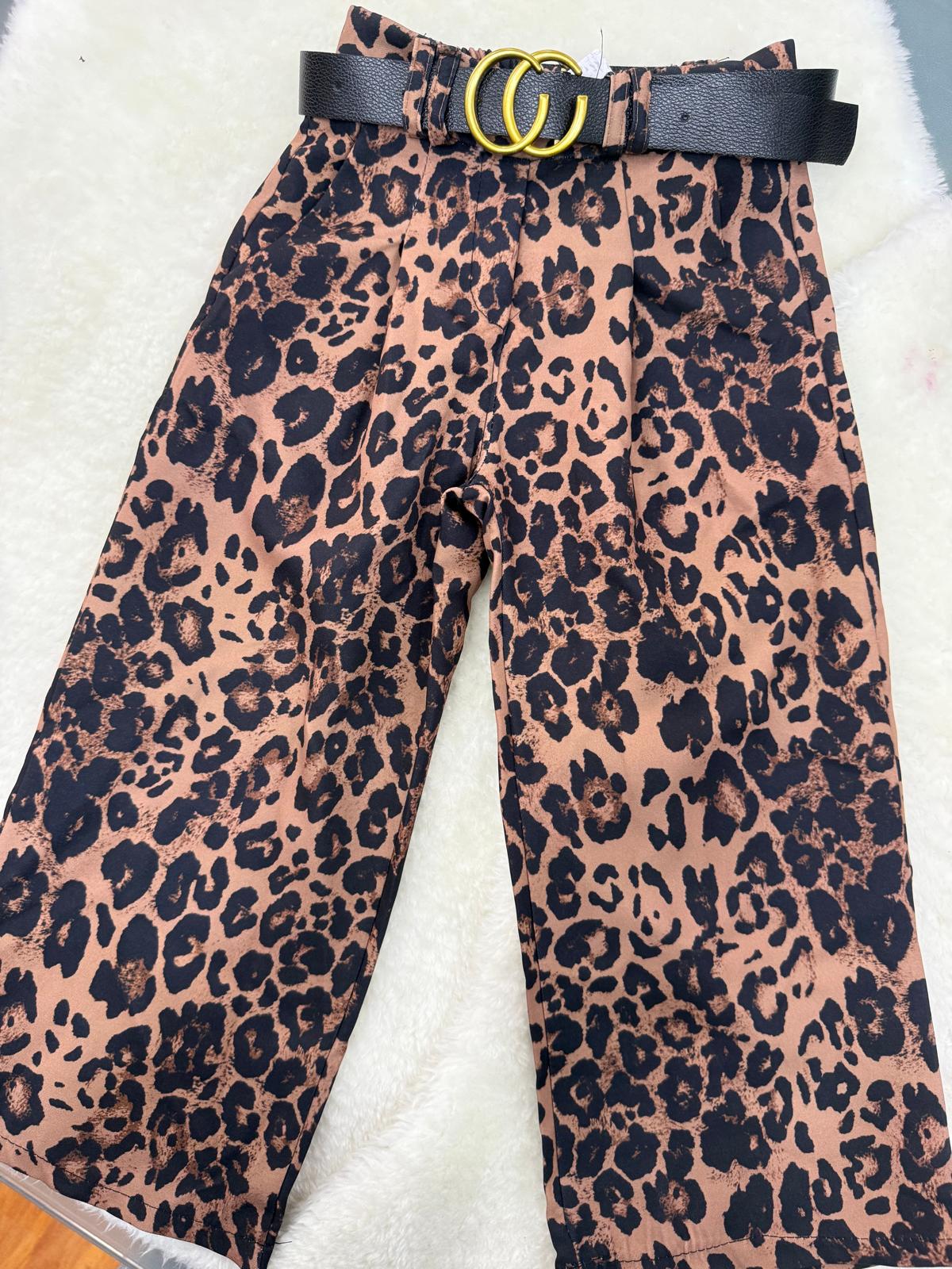 Pantalone Leopardato