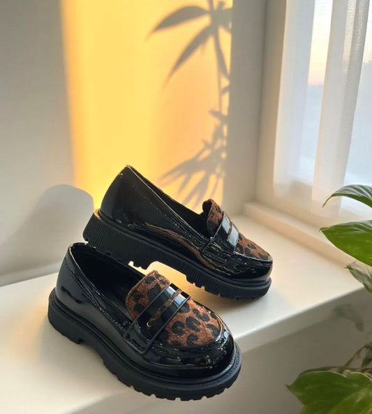 Mocassino leopardato