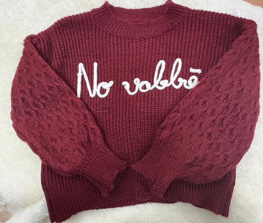 Maglioncino no vabbe