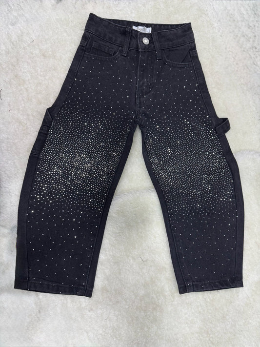 jeans diamond nero