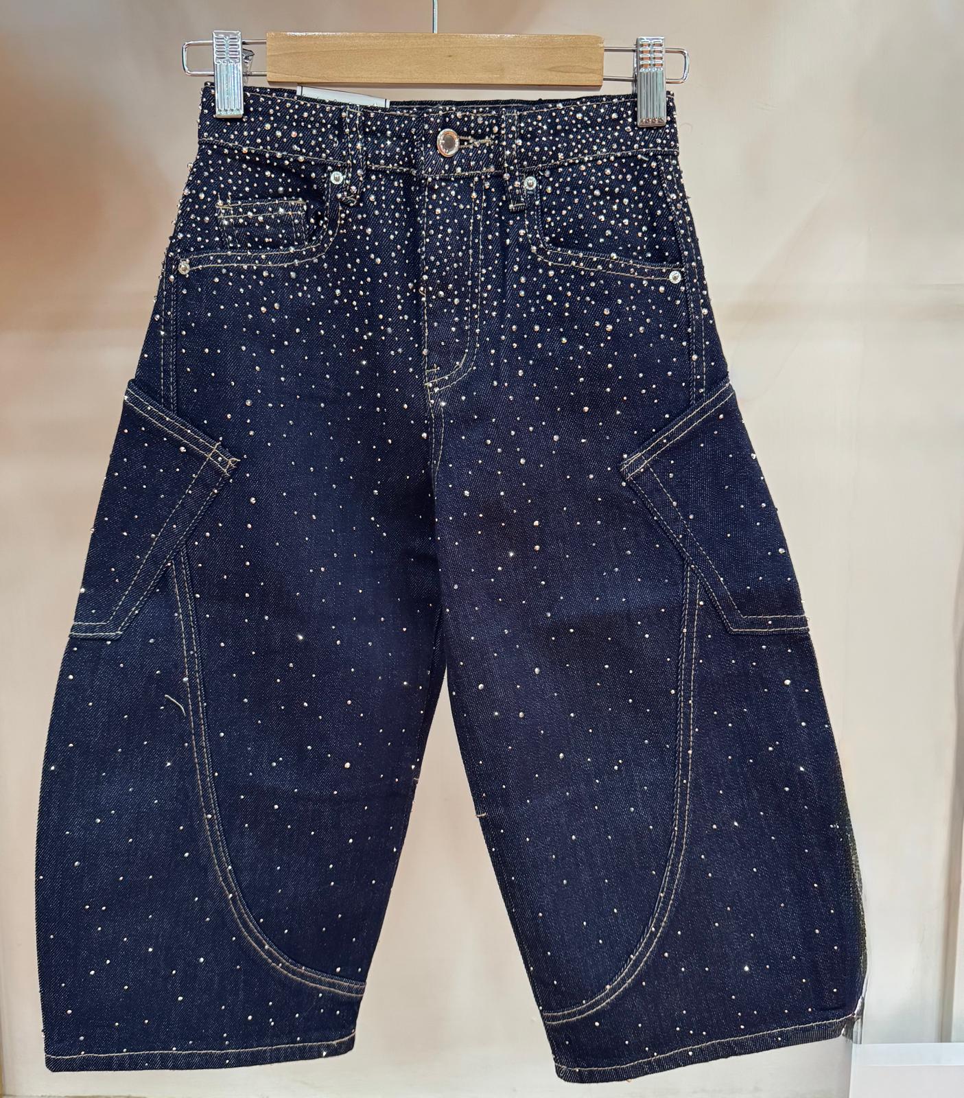 jeans baalloon scuro