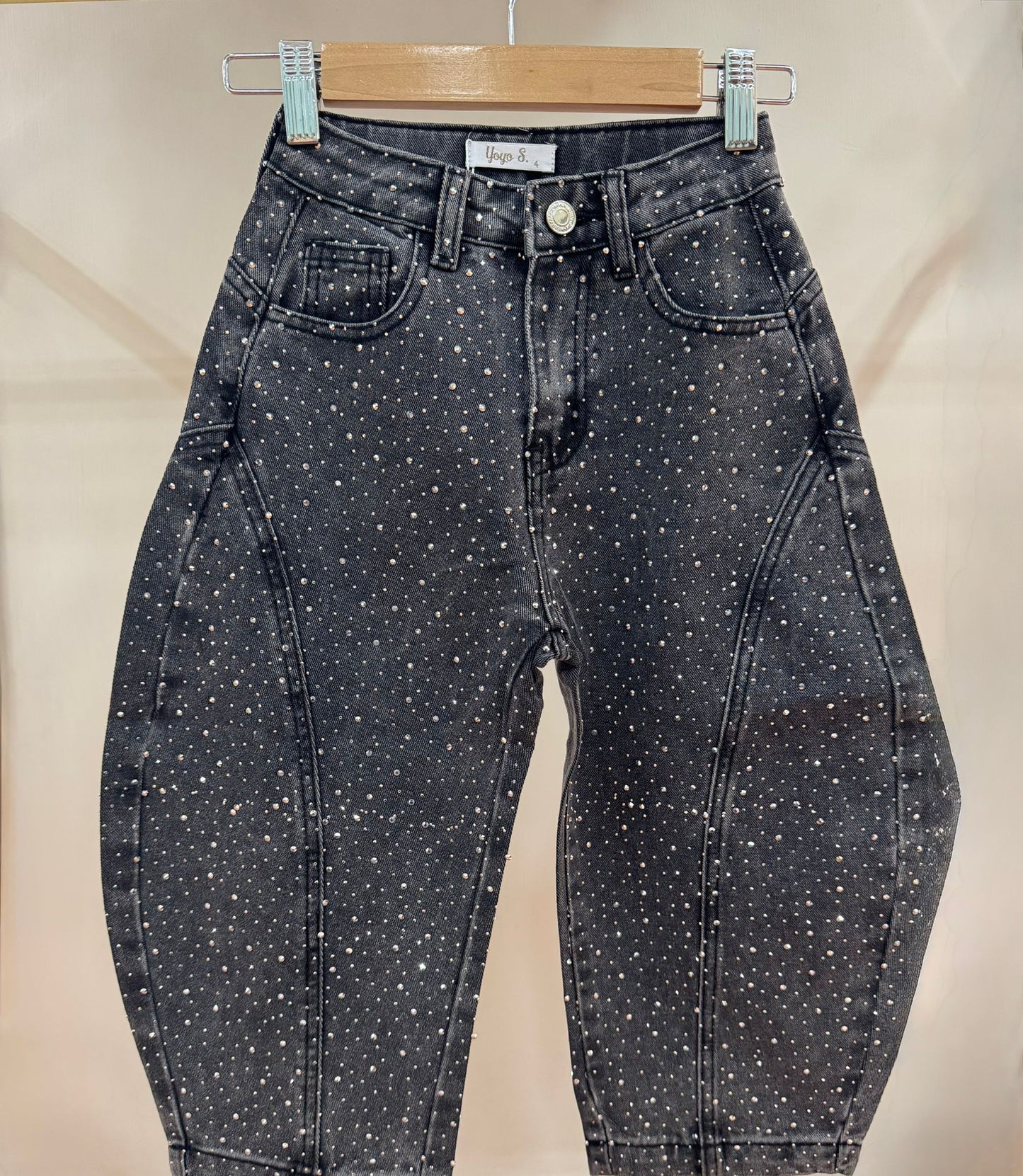 Jeans brillantinato