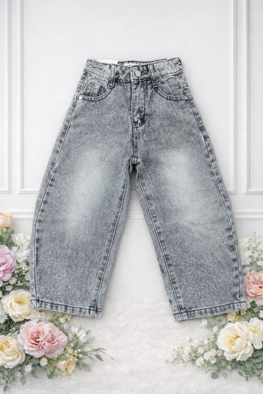 Jeans brillantinato mesi