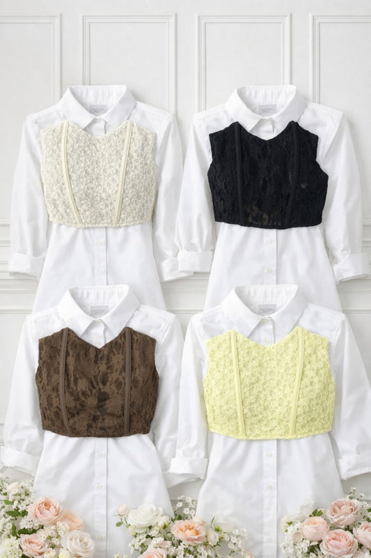 Corsetto in pizzo mesi