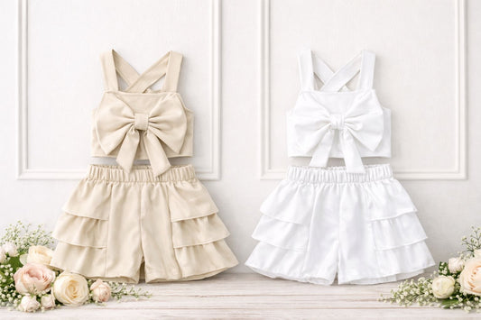 Coordinato fiocco mesi