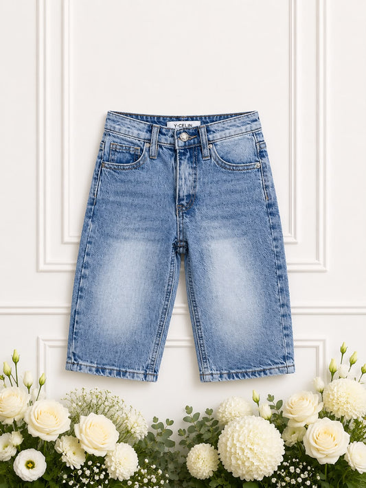 Jeans tasca rosa