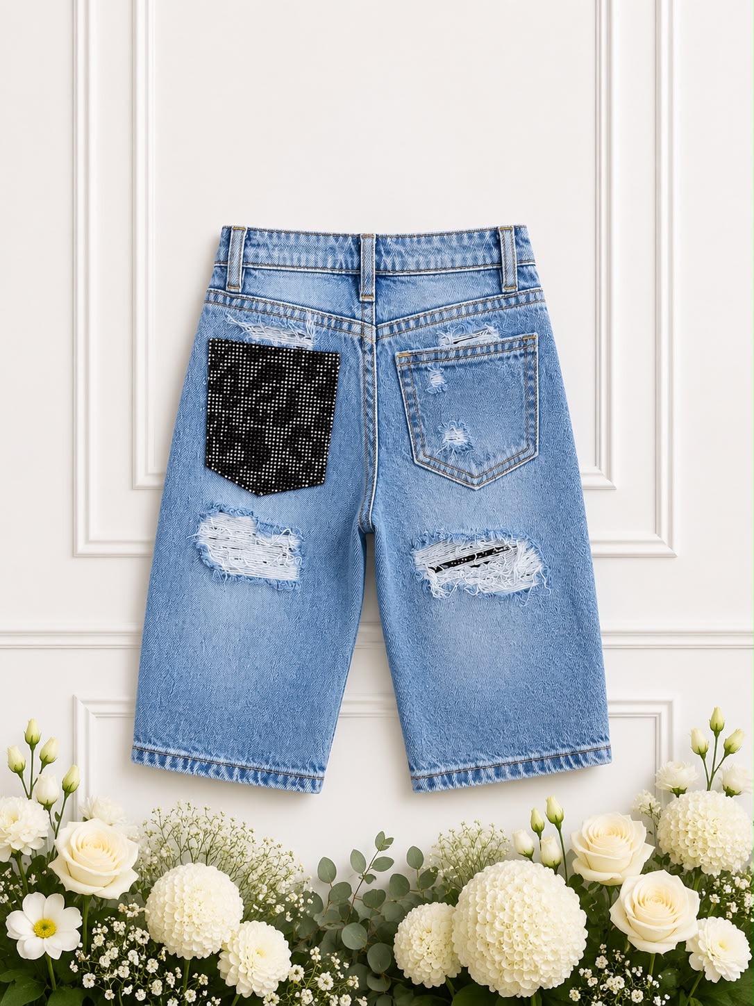Jeans tasca marrone