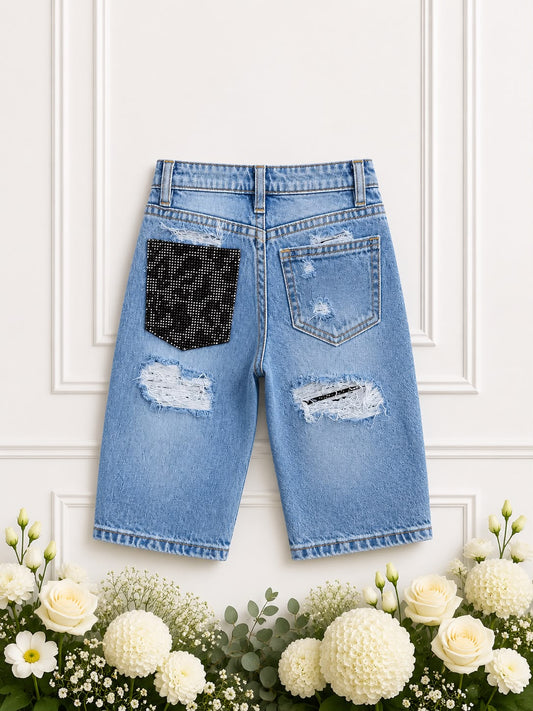 Jeans tasca marrone