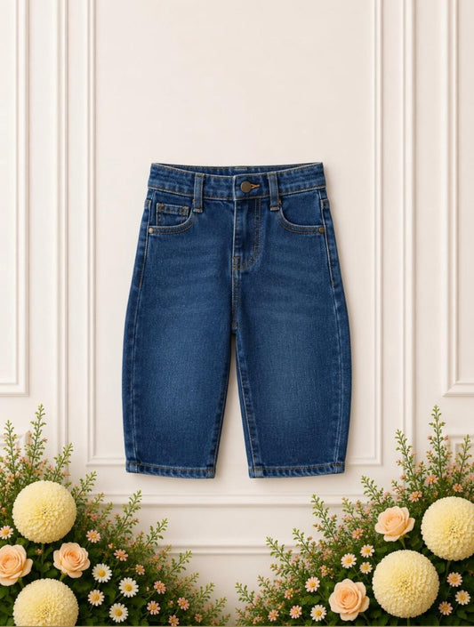 Jeans tasca brillantinata