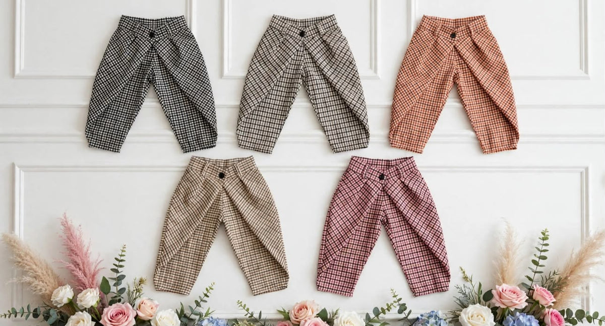 pantalone quadri mesi