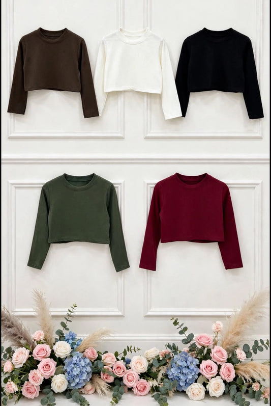 maglia crop anni