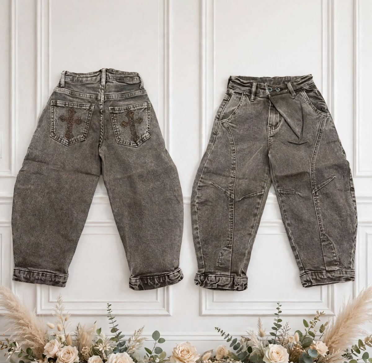 jeans brown