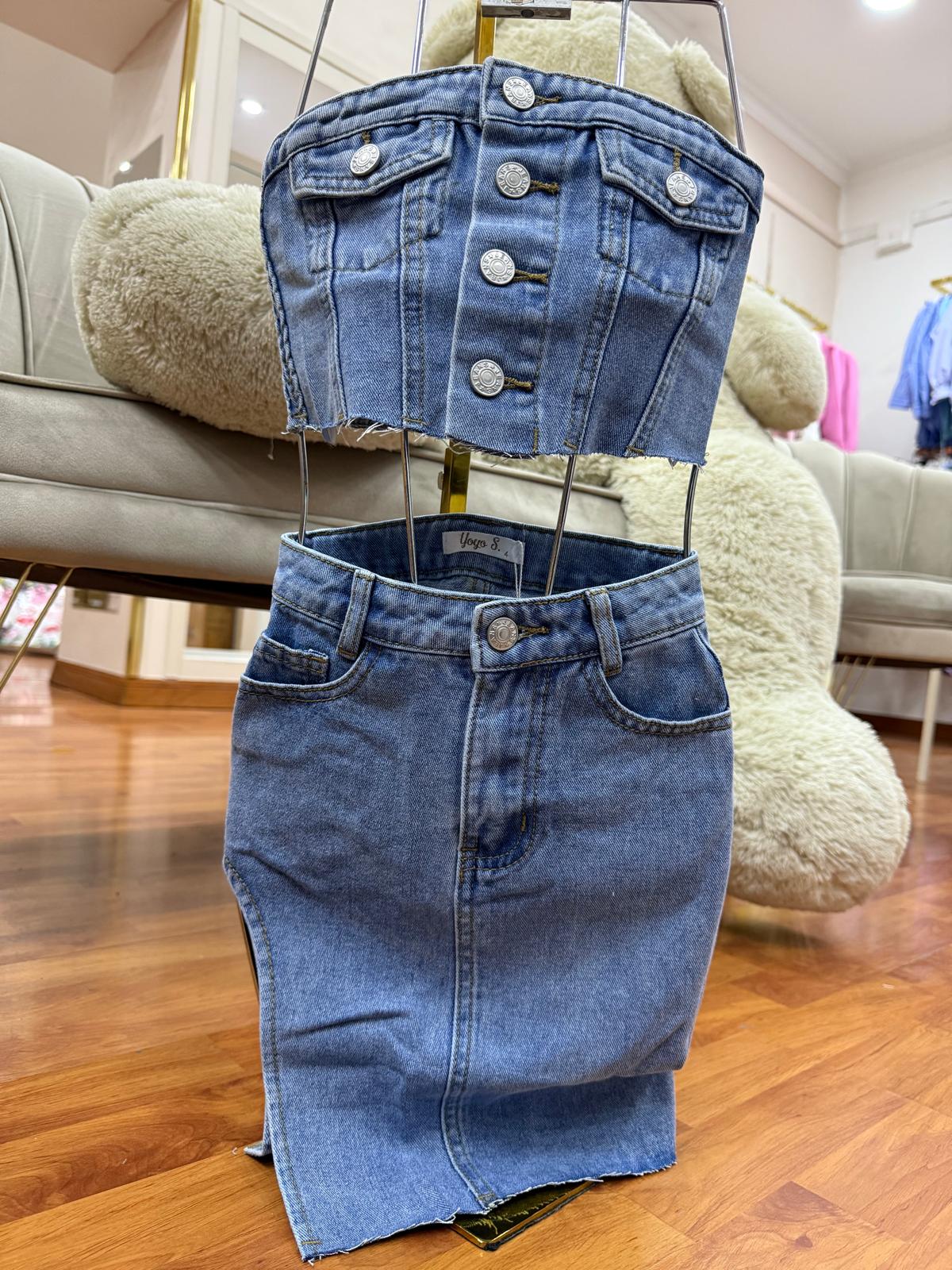 coordinato jeans