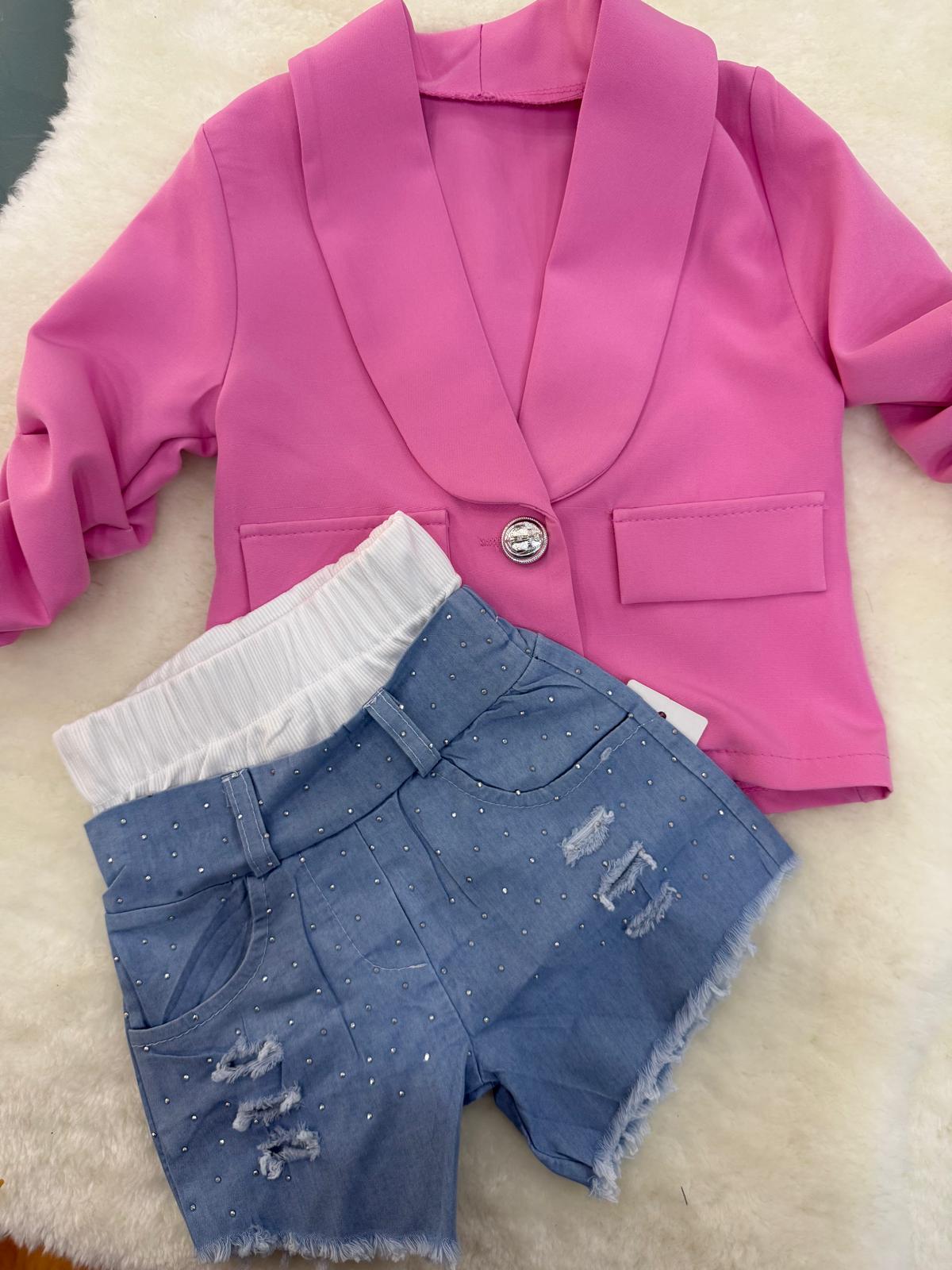 pantaloncino jeans
