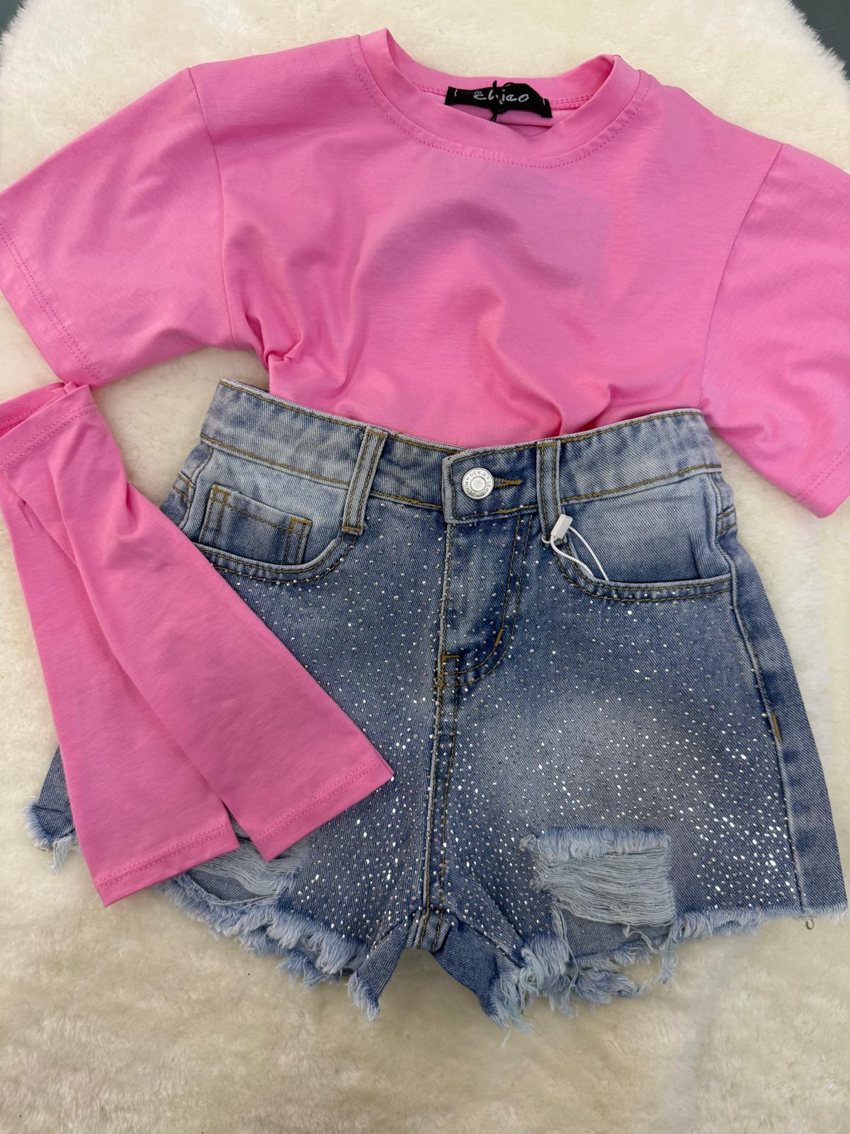 t shirt con guanti